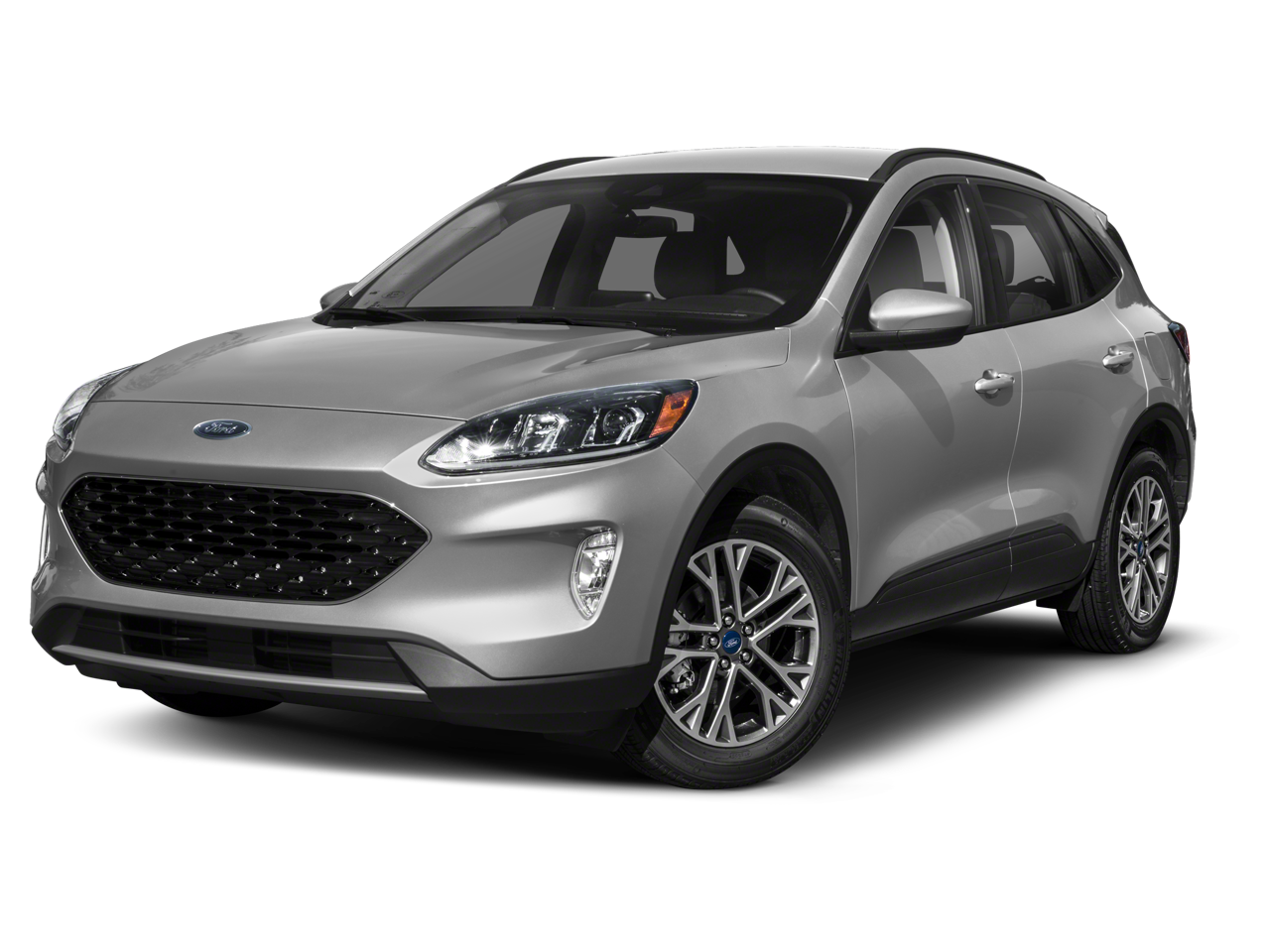2020 Ford Escape SEL in Blue — front three-quarter view