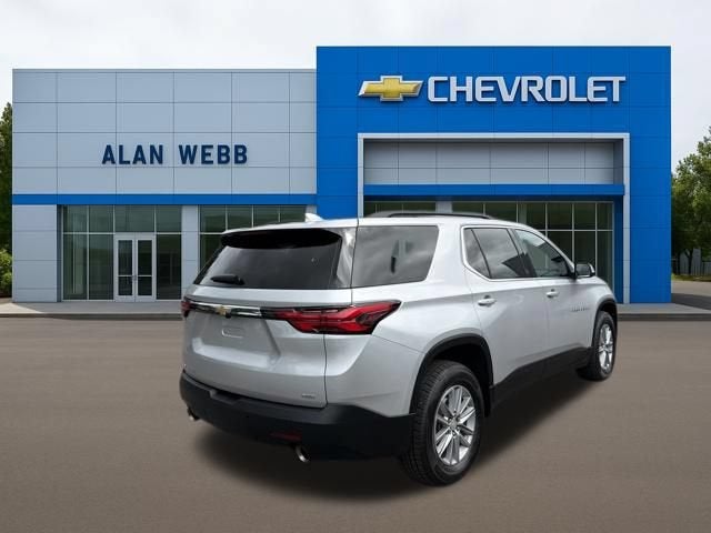 2022 Chevrolet Traverse — rear three-quarter view